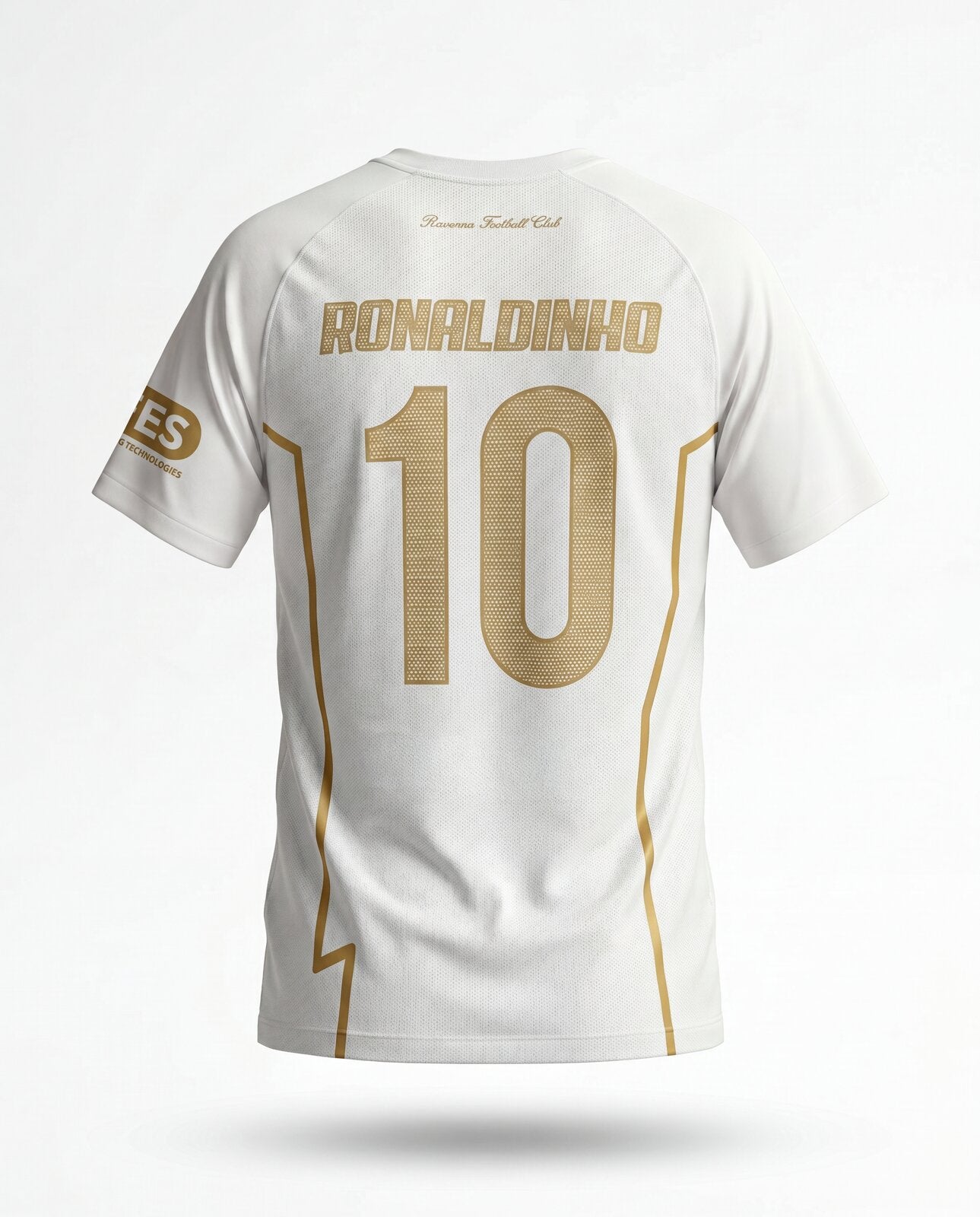Ravenna FC × Ronaldinho Limited Edition Jersey N°10 — Back